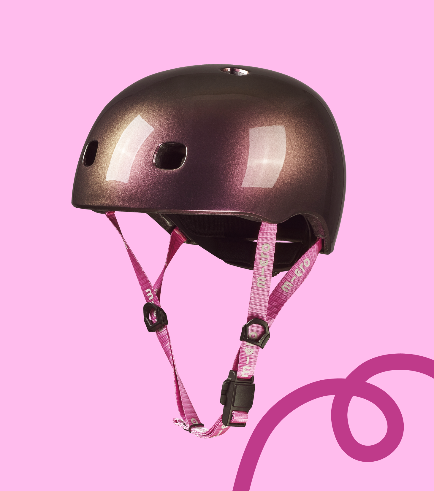 Neochrome Pink Helmet