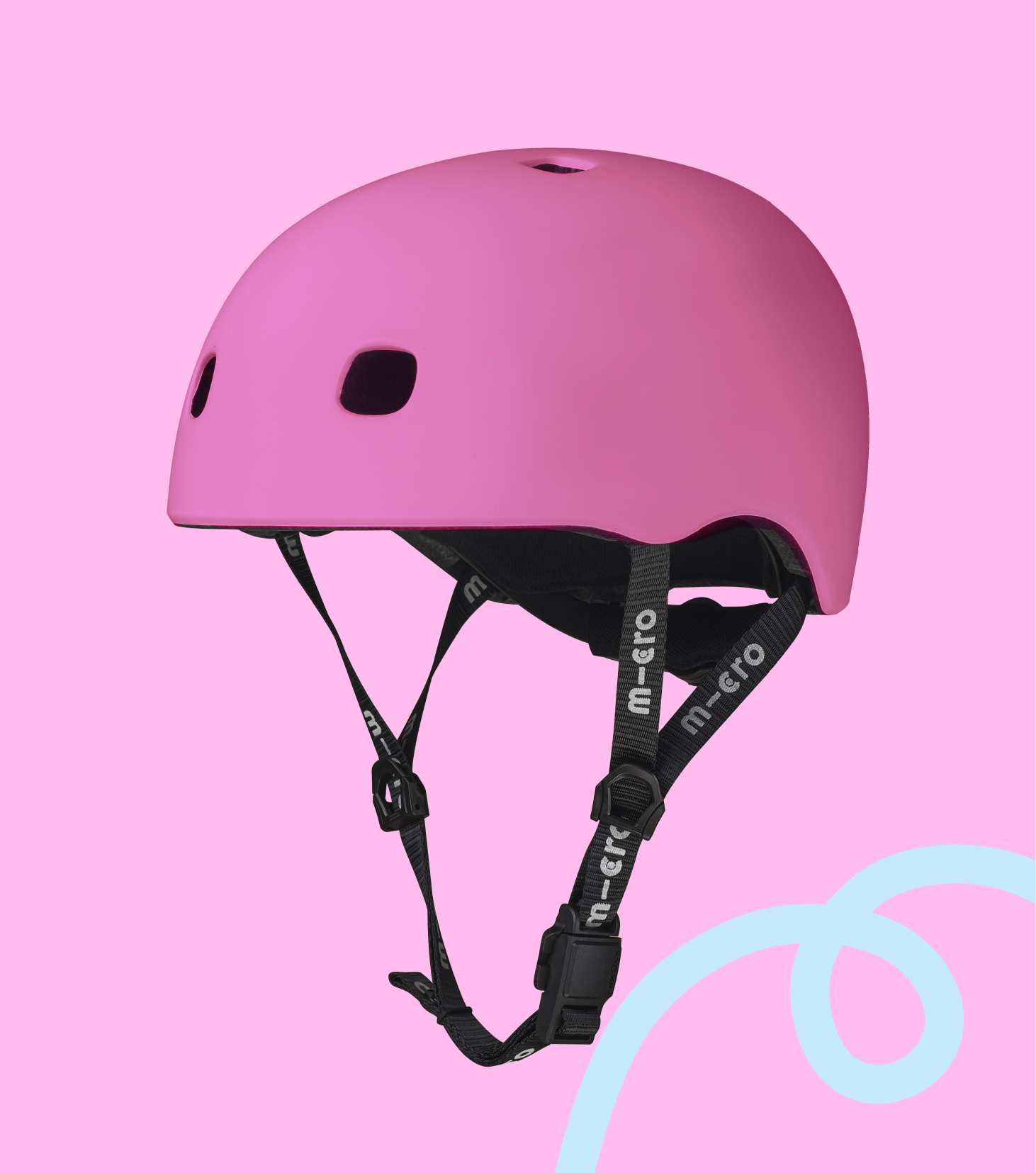 Neon Pink Helmet