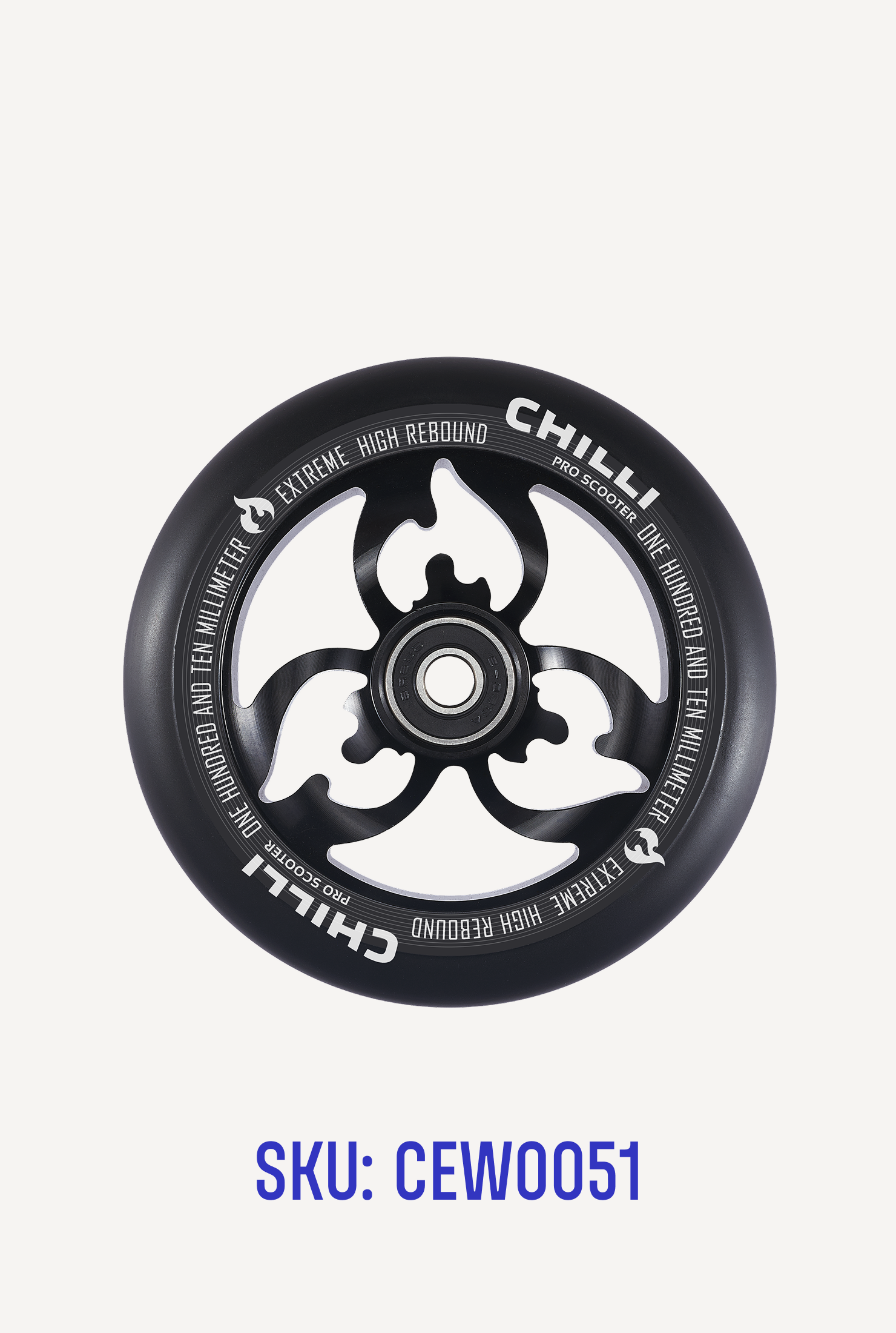 Parts: 110mm Chilli Burning Wheel