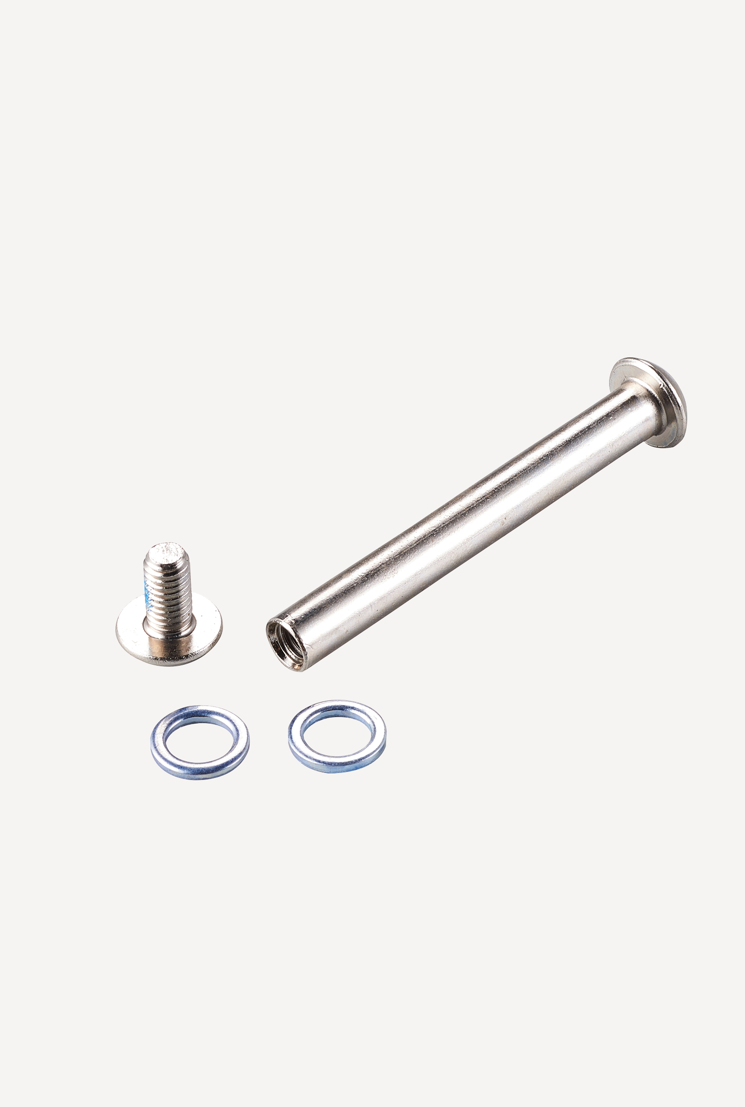 Parts: 65mm Rear wheel axle (with spacers) for Flex