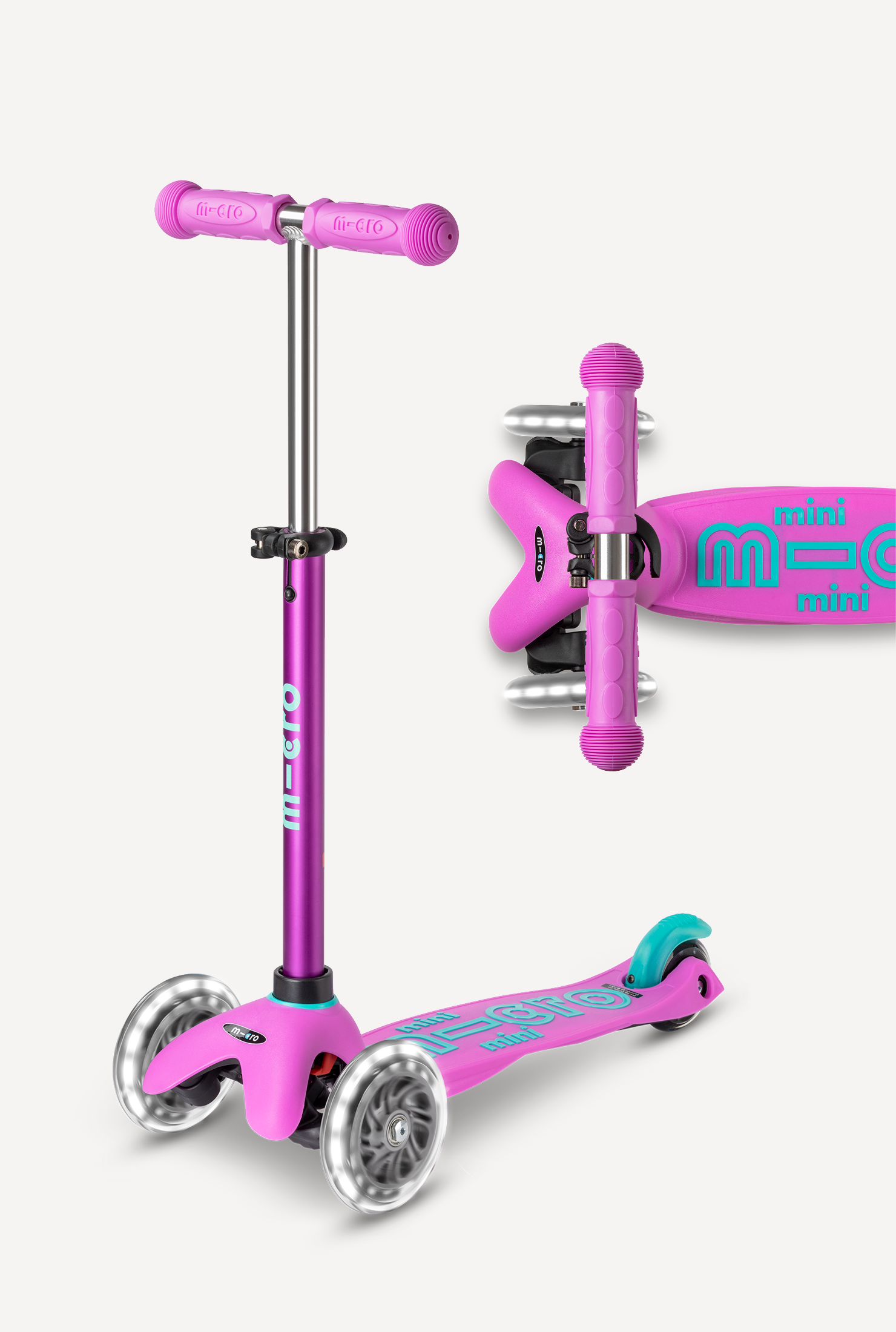 Mini LED Scooter + Scootaheadz