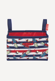 Micro Pattern Helmet + Foldable Basket