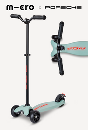Micro Kickboard Deluxe LED Porsche Edition