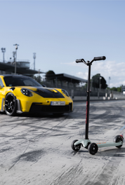 Micro Kickboard Deluxe LED Porsche Edition