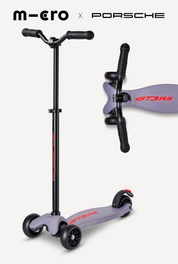 Micro Kickboard Deluxe LED Porsche Edition