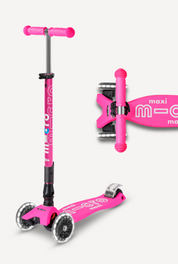 Micro Maxi Foldable LED Scooter