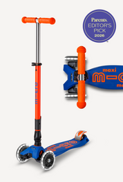 Micro Maxi Foldable LED Scooter