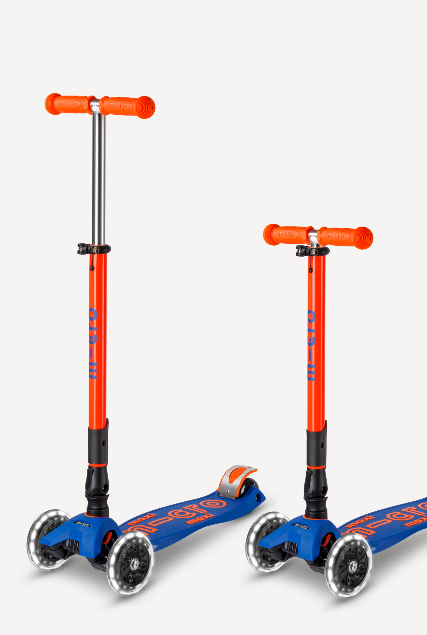 Micro Maxi Foldable LED | Child Scooter | Micro Kickboard