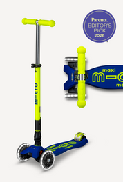 Micro Maxi Foldable LED Scooter