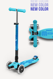 Micro Maxi Foldable LED Scooter