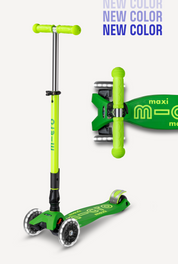 Micro Maxi Foldable LED Scooter