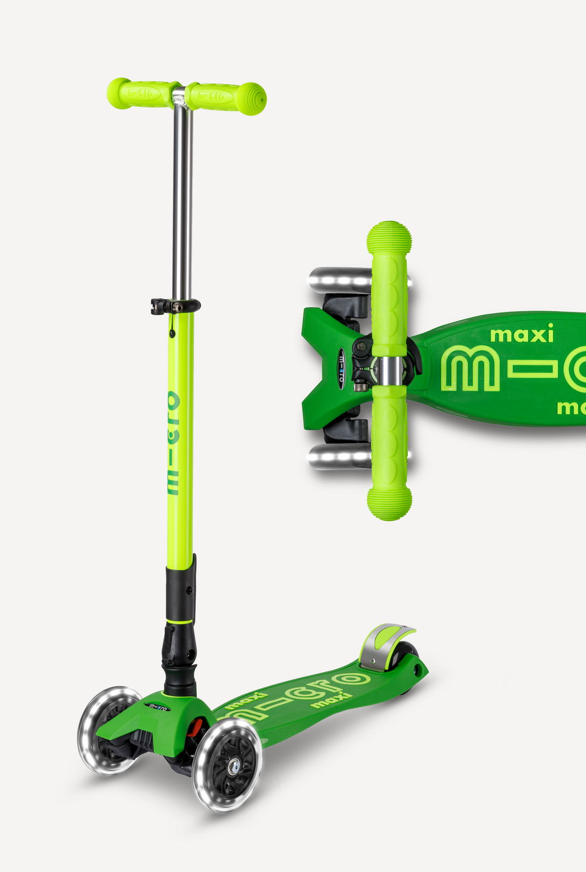 Micro Maxi Foldable LED | Child Scooter | Micro Kickboard
