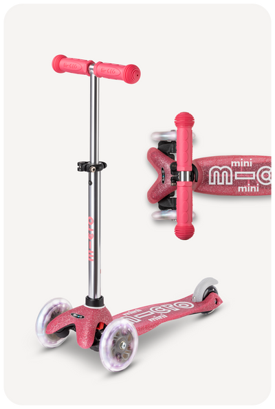 Warehouse Deals Micro Mini Glitter LED Scooter product image