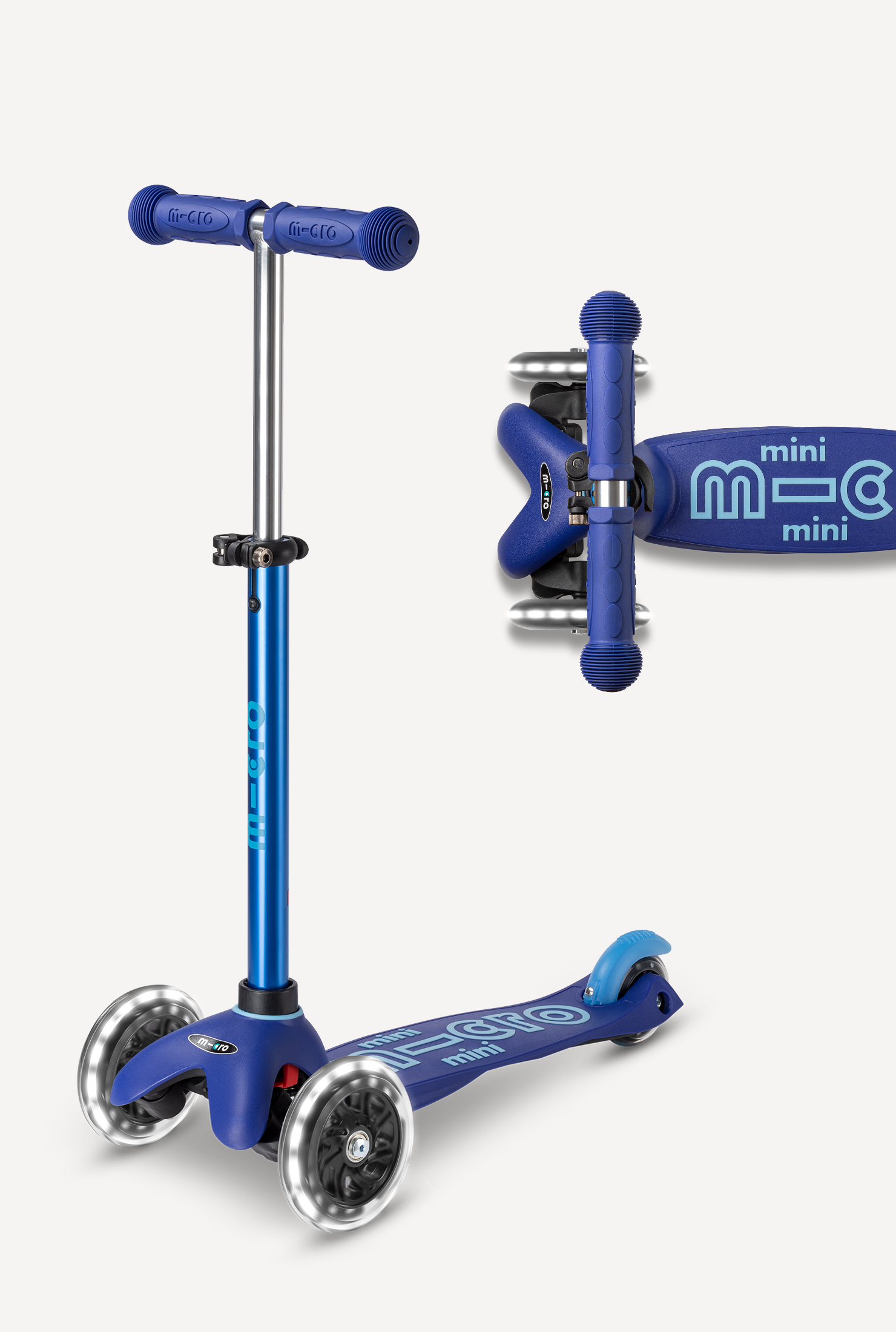 Warehouse Deals Micro Mini Deluxe LED Scooter