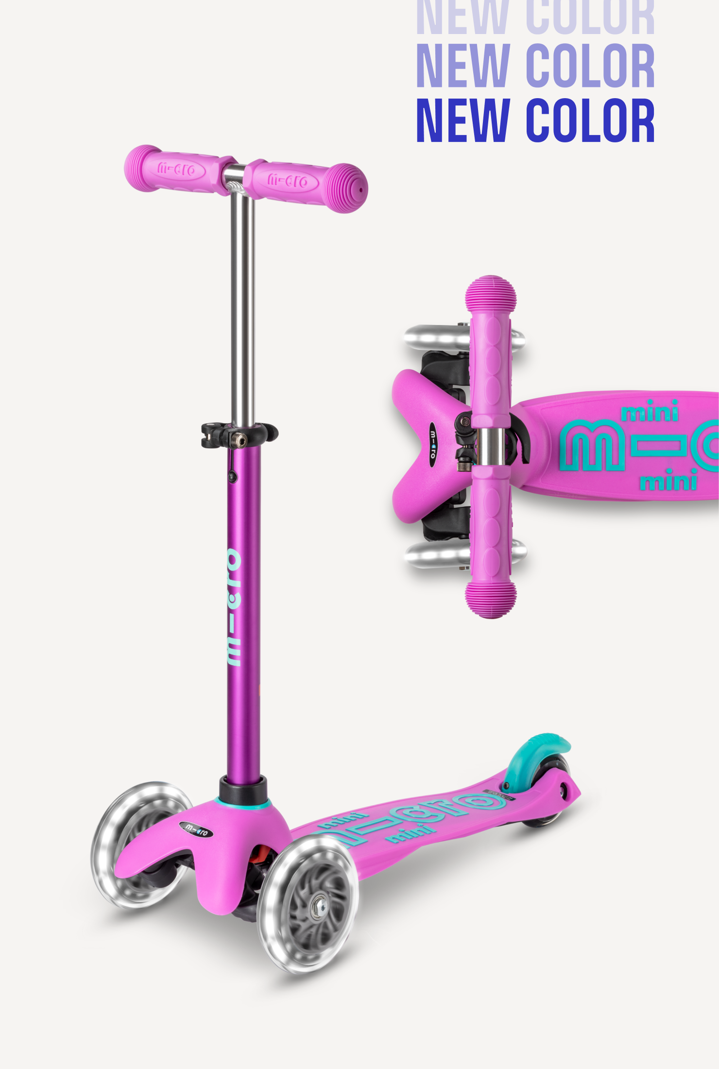 Micro Mini LED Scooter