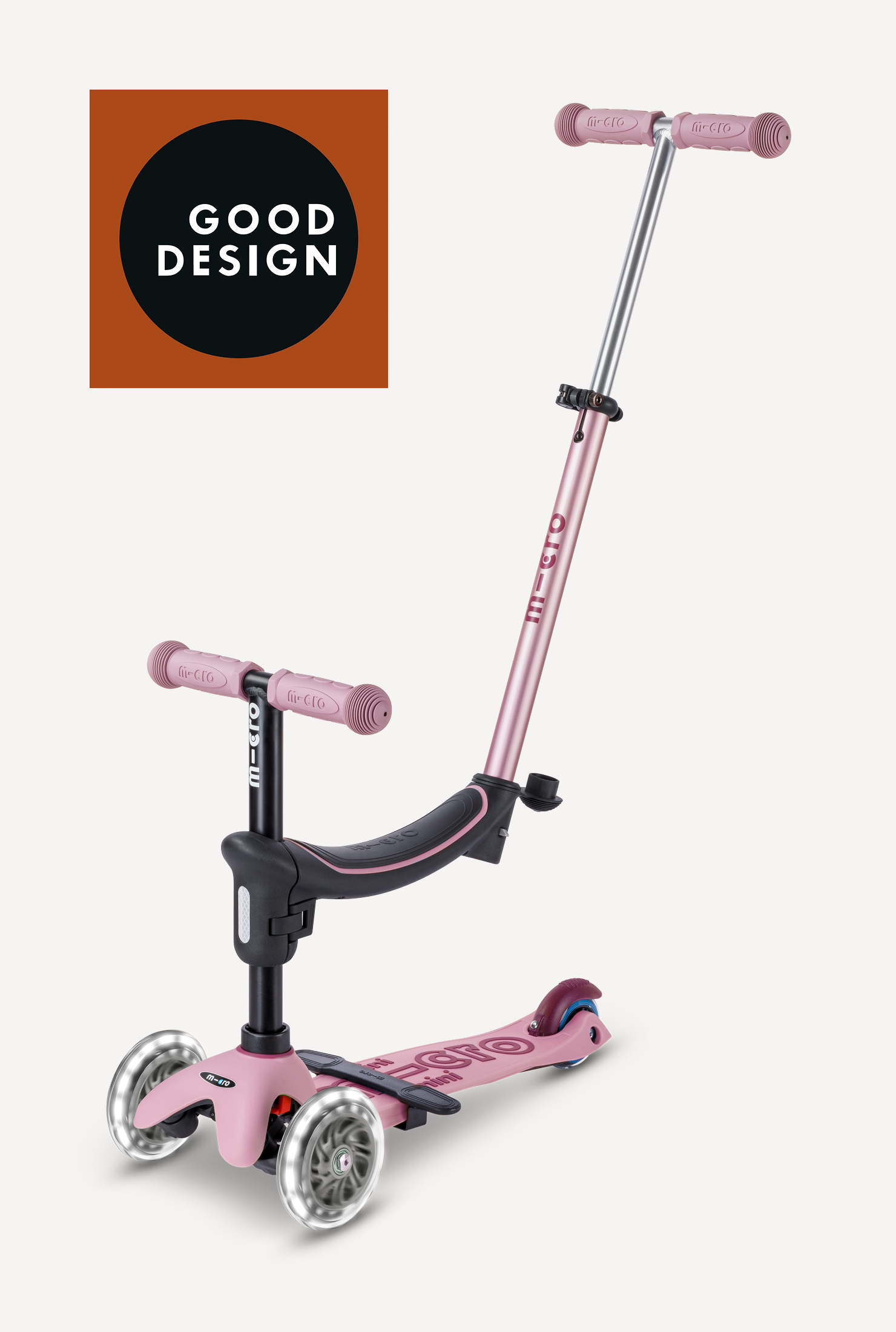 Micro Mini Rock & Go LED Scooter | Micro Kickboard Micro Mini Rock & Go LED Scooter | Micro Kickboard
