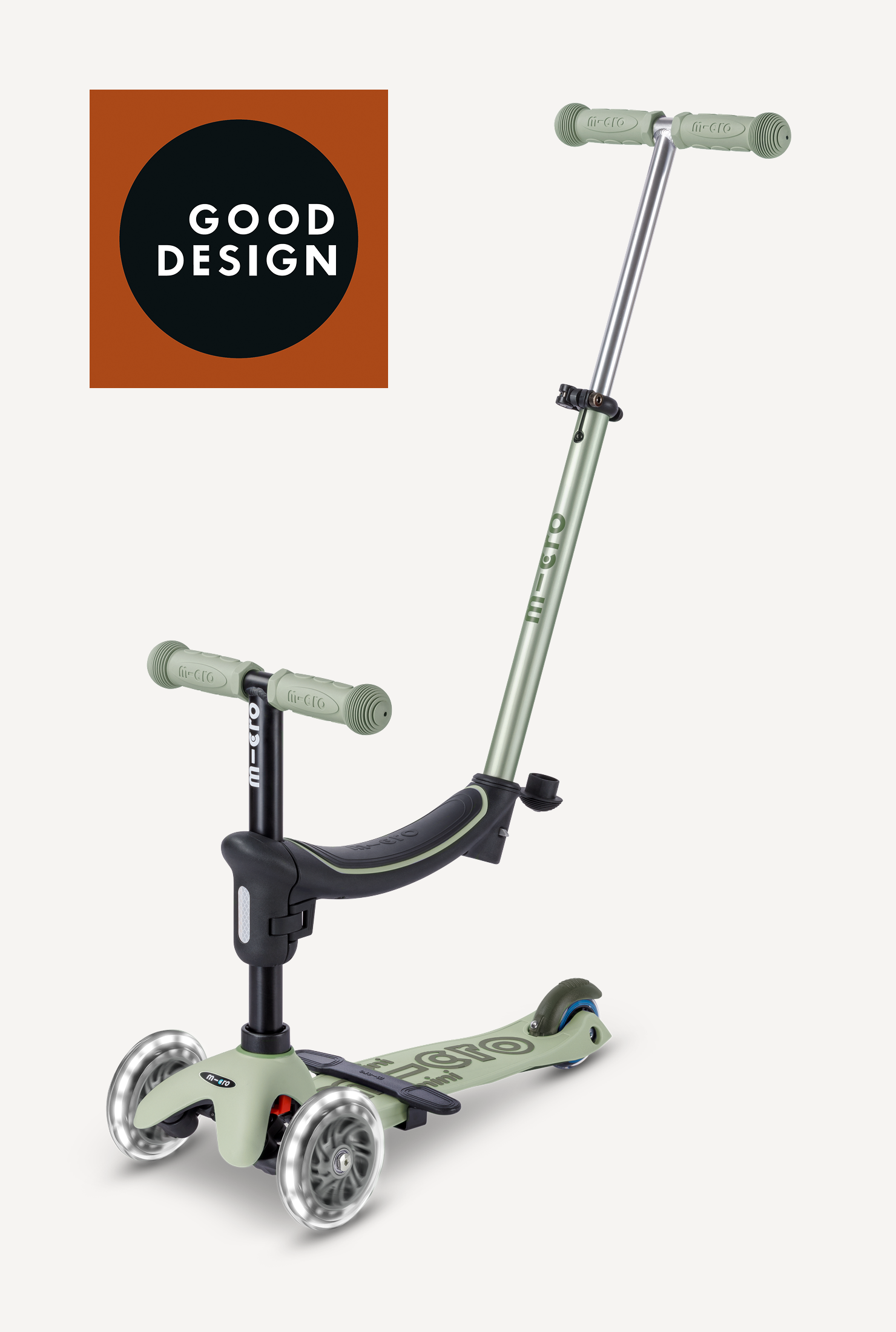 Micro Mini Rock & Go LED Scooter | Micro Kickboard Micro Mini Rock & Go LED Scooter | Micro Kickboard