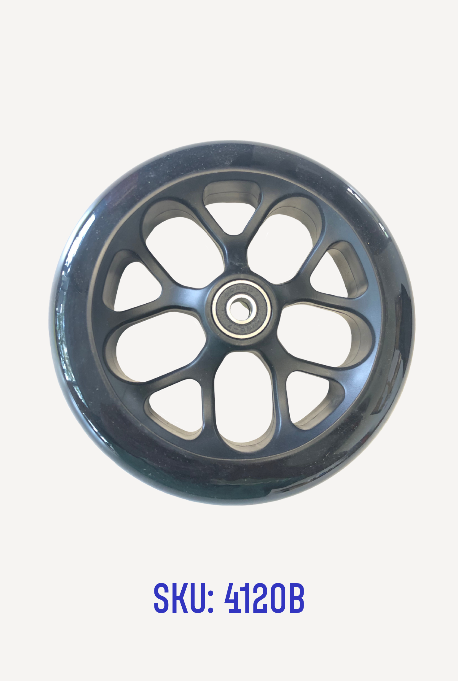 Parts: 145mm black wheel for Sprite Suspension