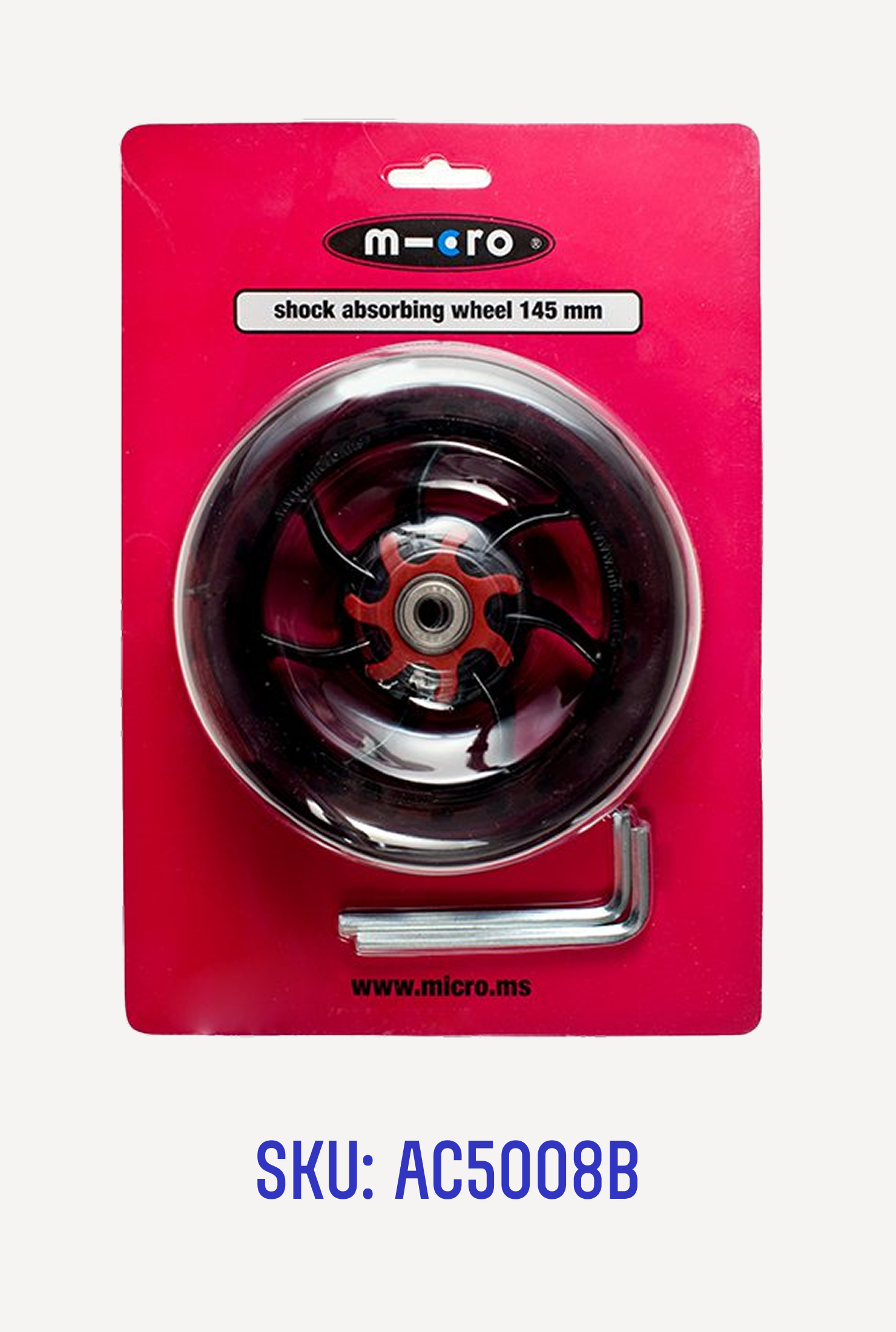Parts: 145mm shock absorbing wheel for Speed Original