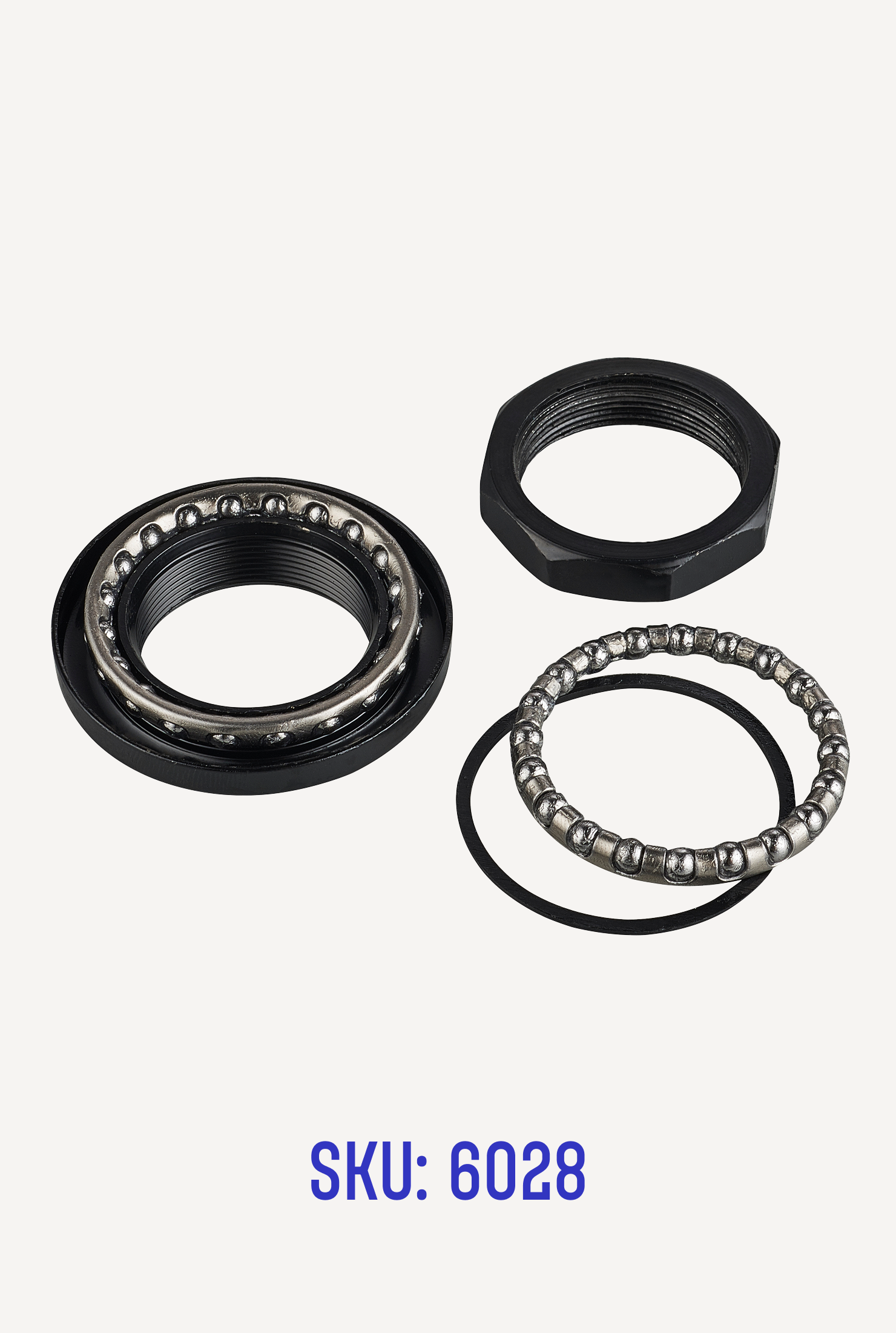 Parts: Complete Headset (with Bearing) for Cruiser