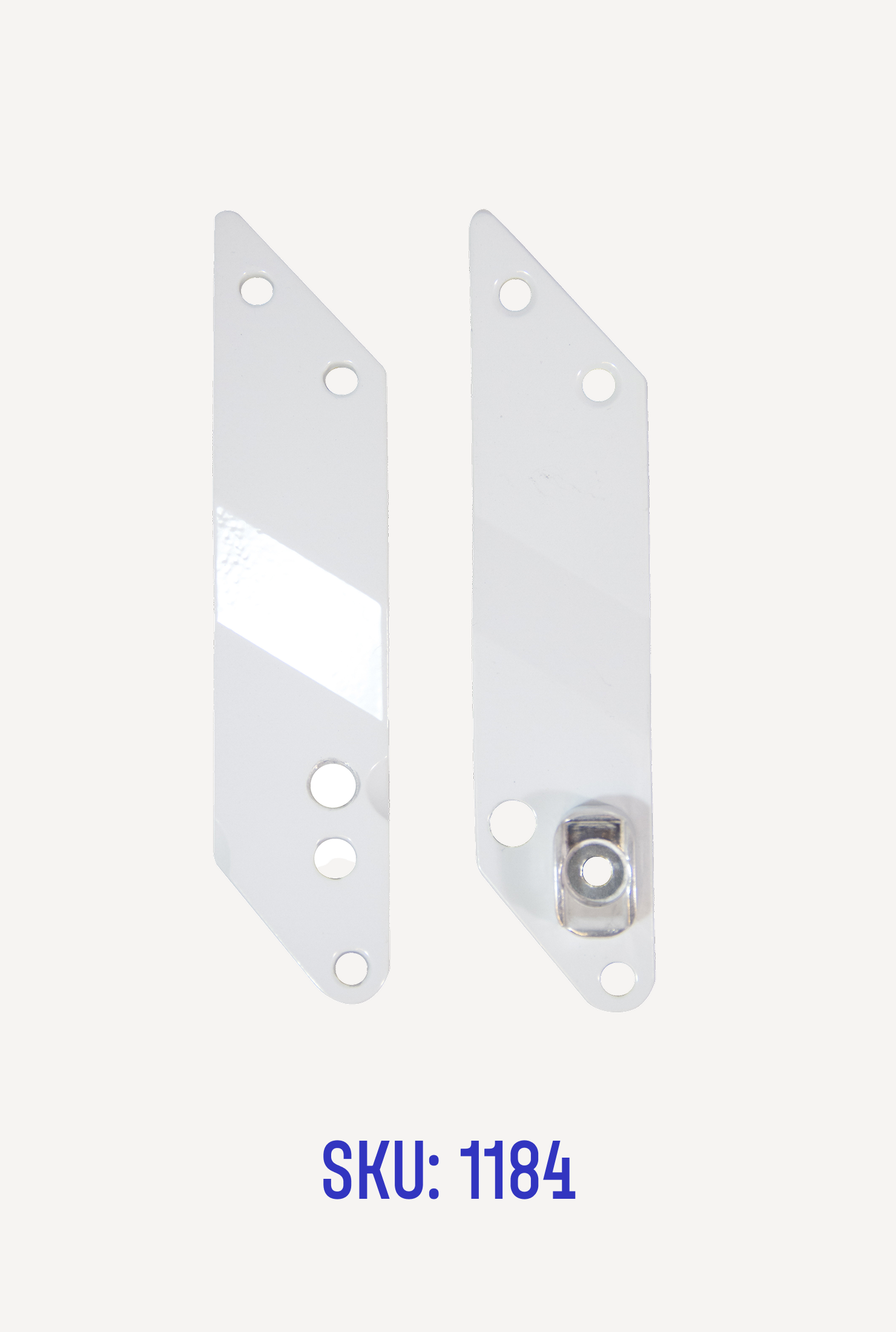 Parts: Holder Plates (2) for Micro Classic (White)