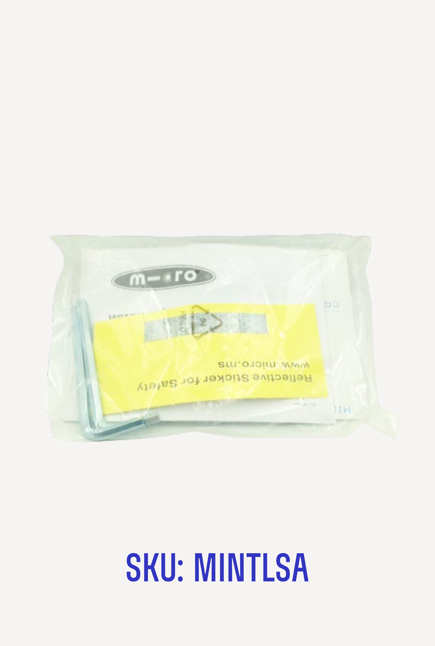 Parts: Instruction Manual Packet for 2-Wheeled Scooters