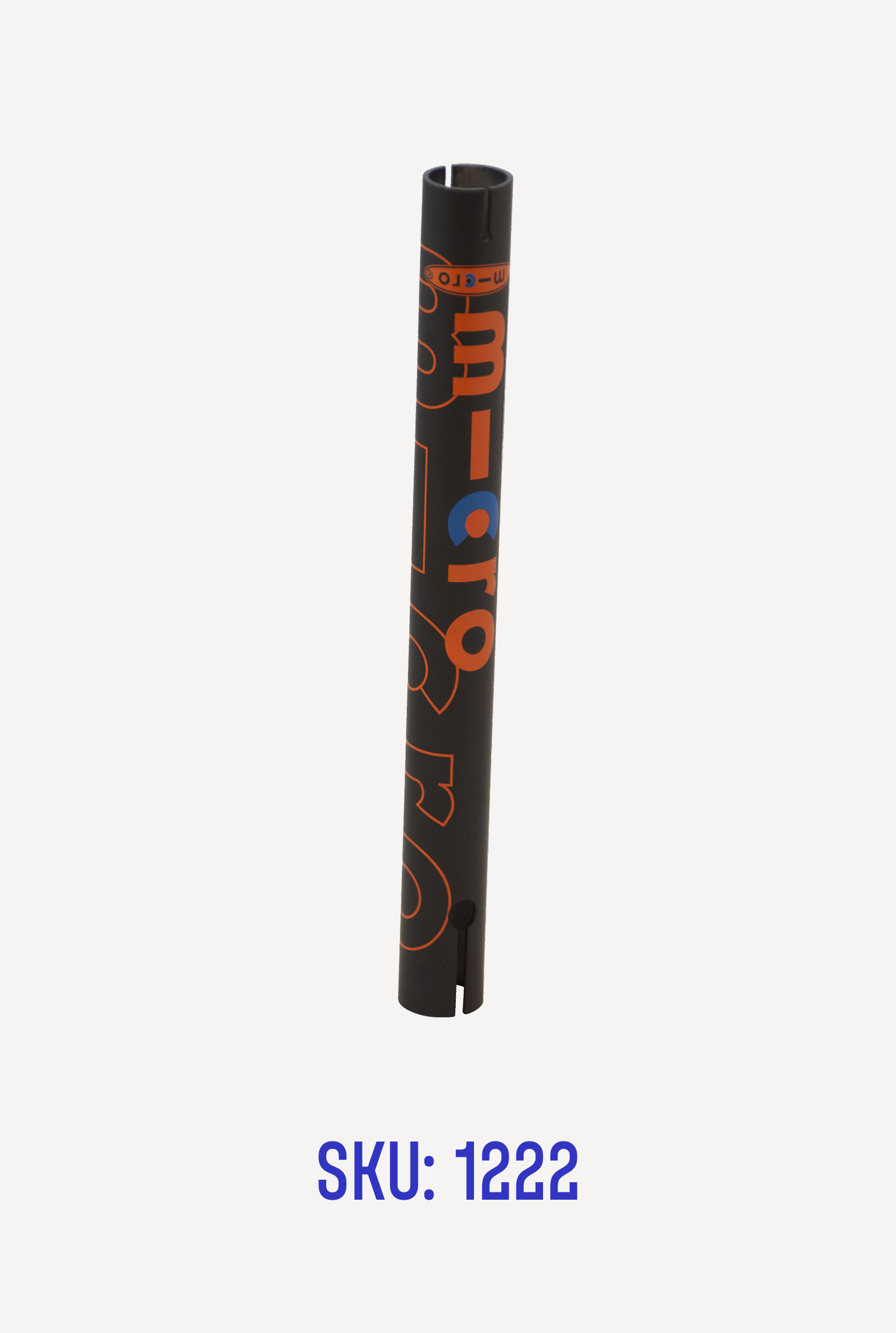 Parts: Lower T-Tube for Micro Classic (Black/Orange)