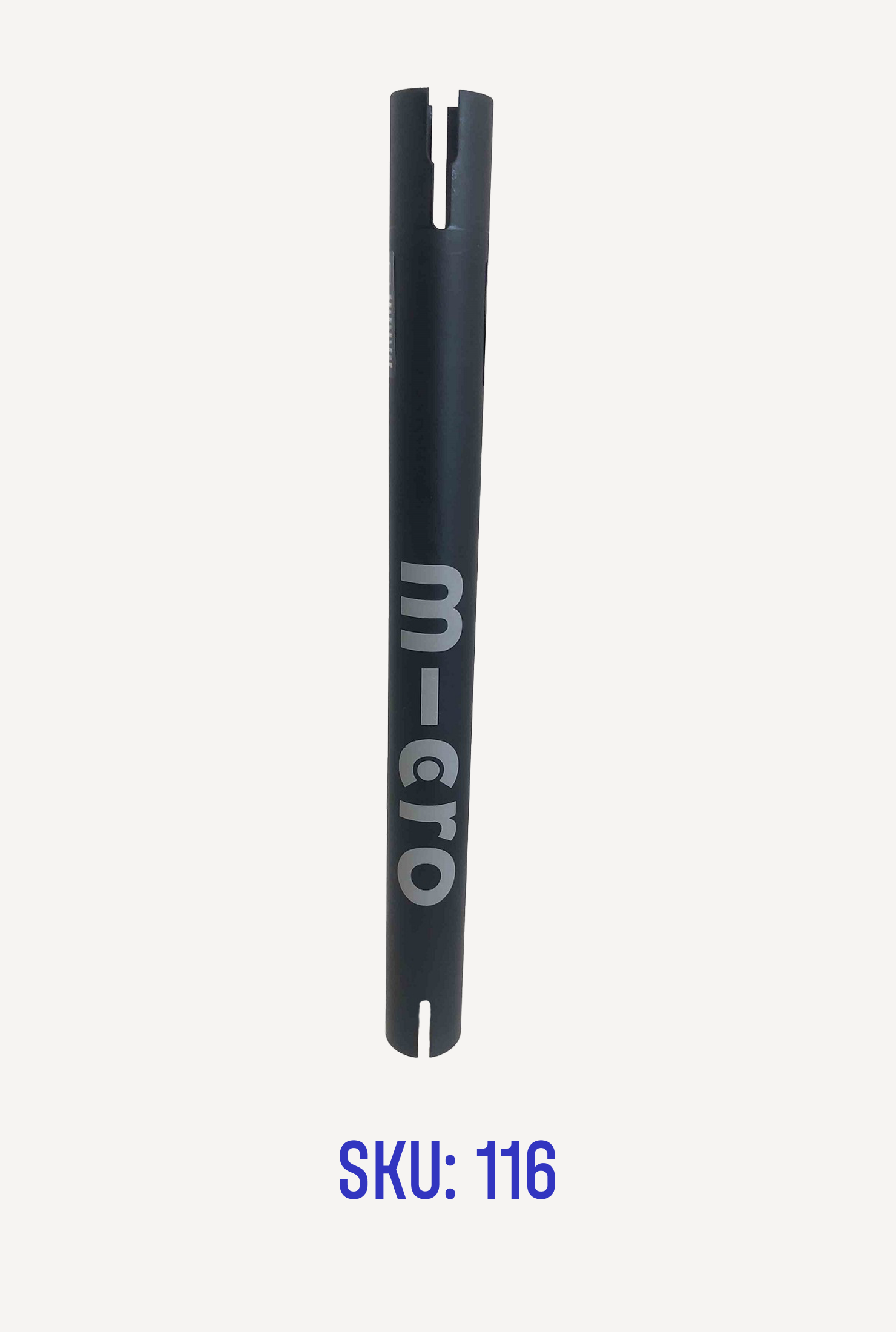 Parts: Lower tube (black) for Sprite Suspension