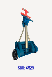 Ocean blue frame luggage eazy.