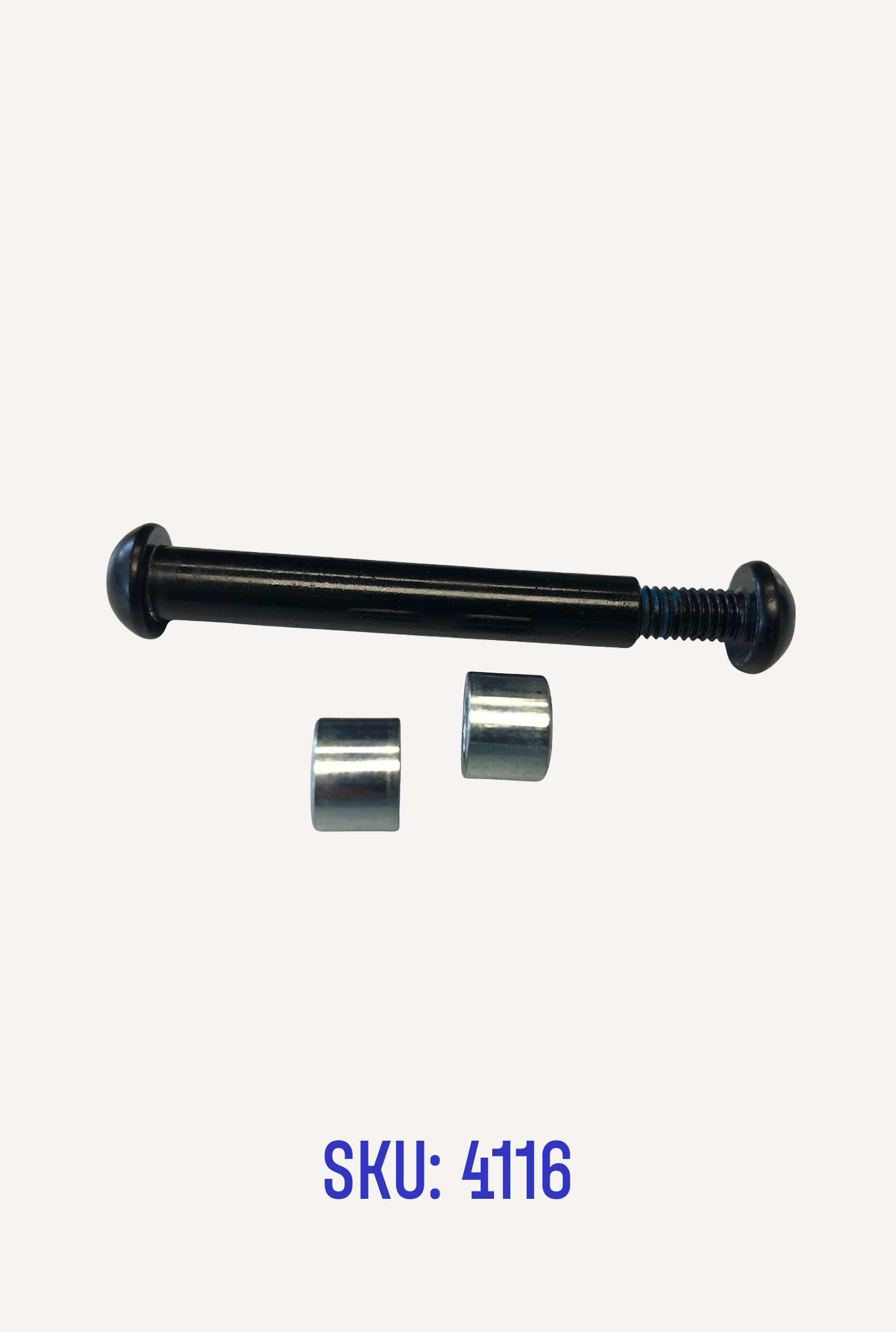 Parts: Rear wheel axle (with x2 spacers) for Sprite Suspension