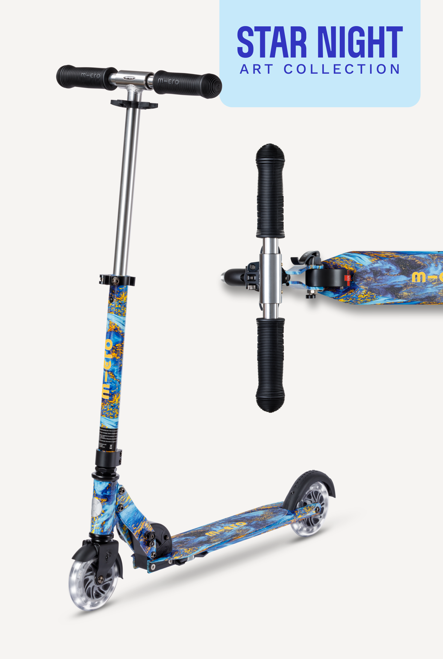 Micro Sprite LED Scooter view 1