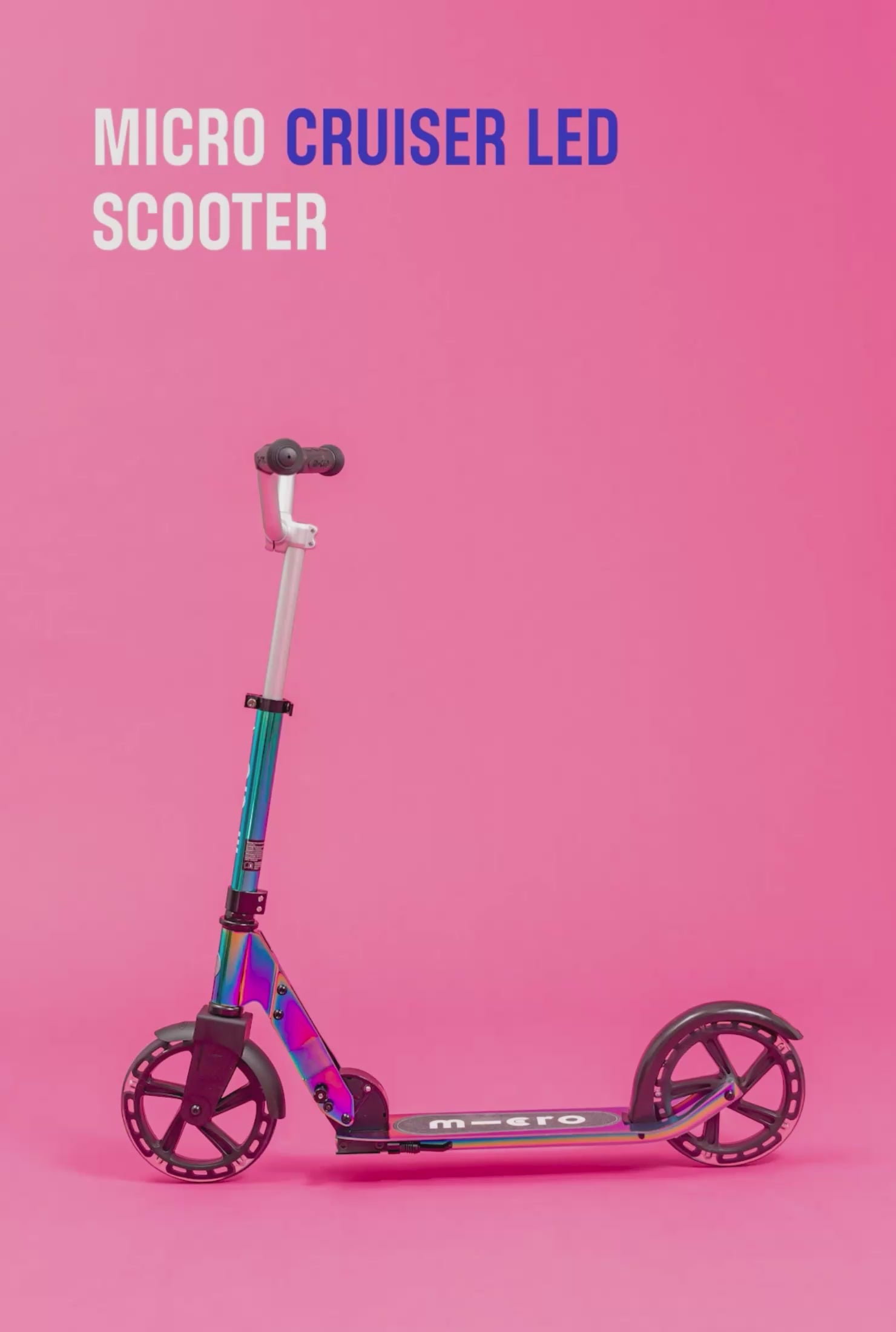 Micro Cruiser LED Scooter | Child Scooter | Micro Kickboard