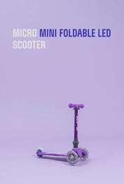 Micro Mini Foldable LED Scooter